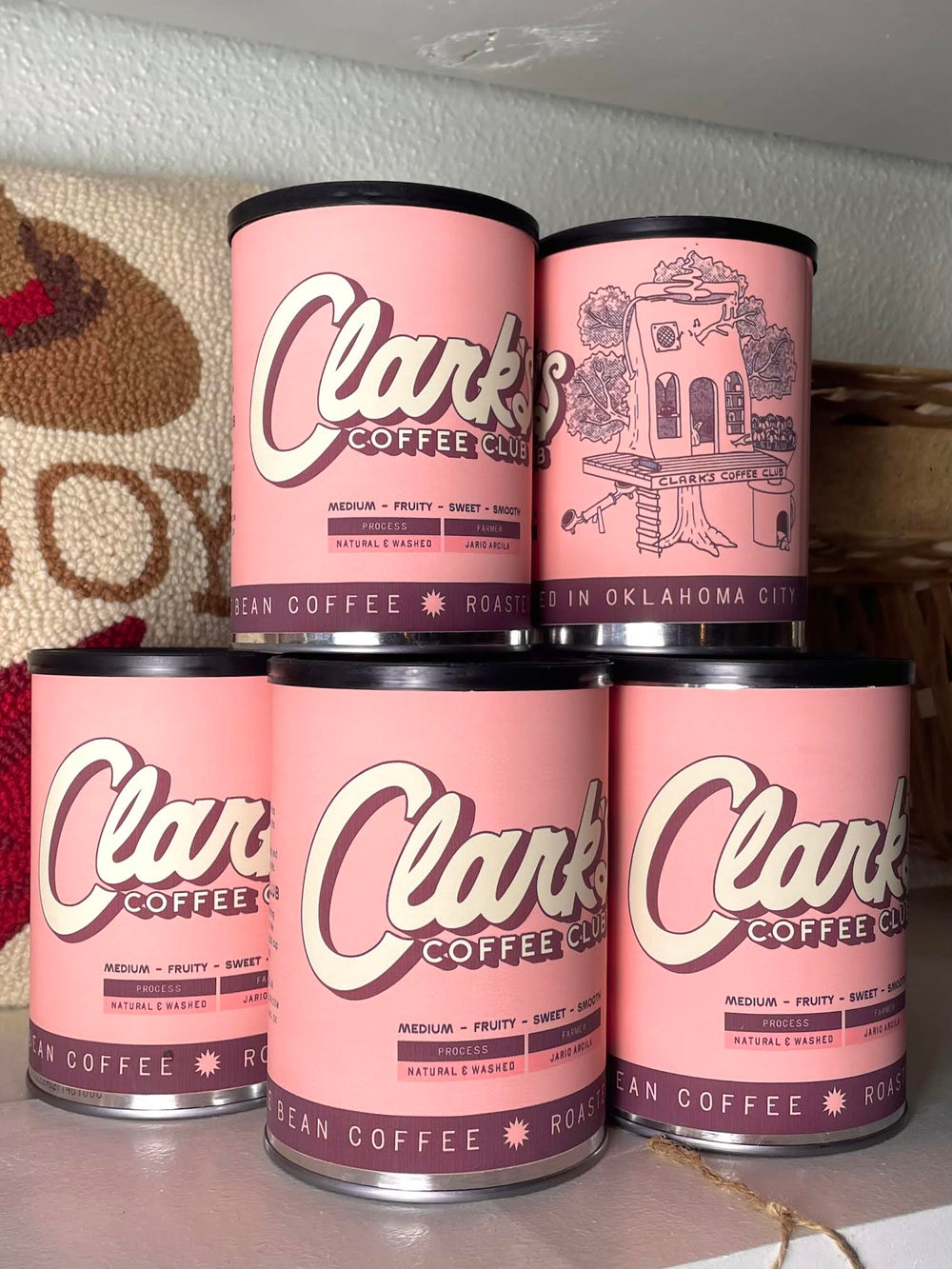 Clark's Coffee Tin - Ida Red Blend