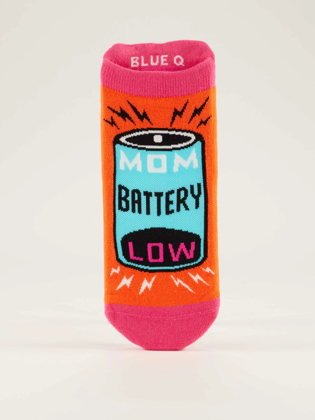 Mom Battery Sneaker Socks