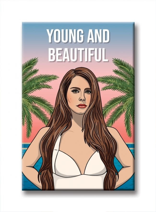 Lana "Young And Beautiful" Magnet