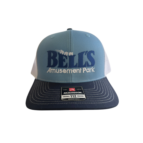 Bell's Snapback Trucker Hat - Columbia Blue