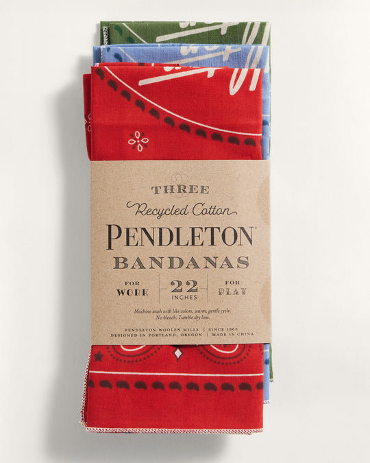 Pendleton - Cowboy Bandana 3-Pack