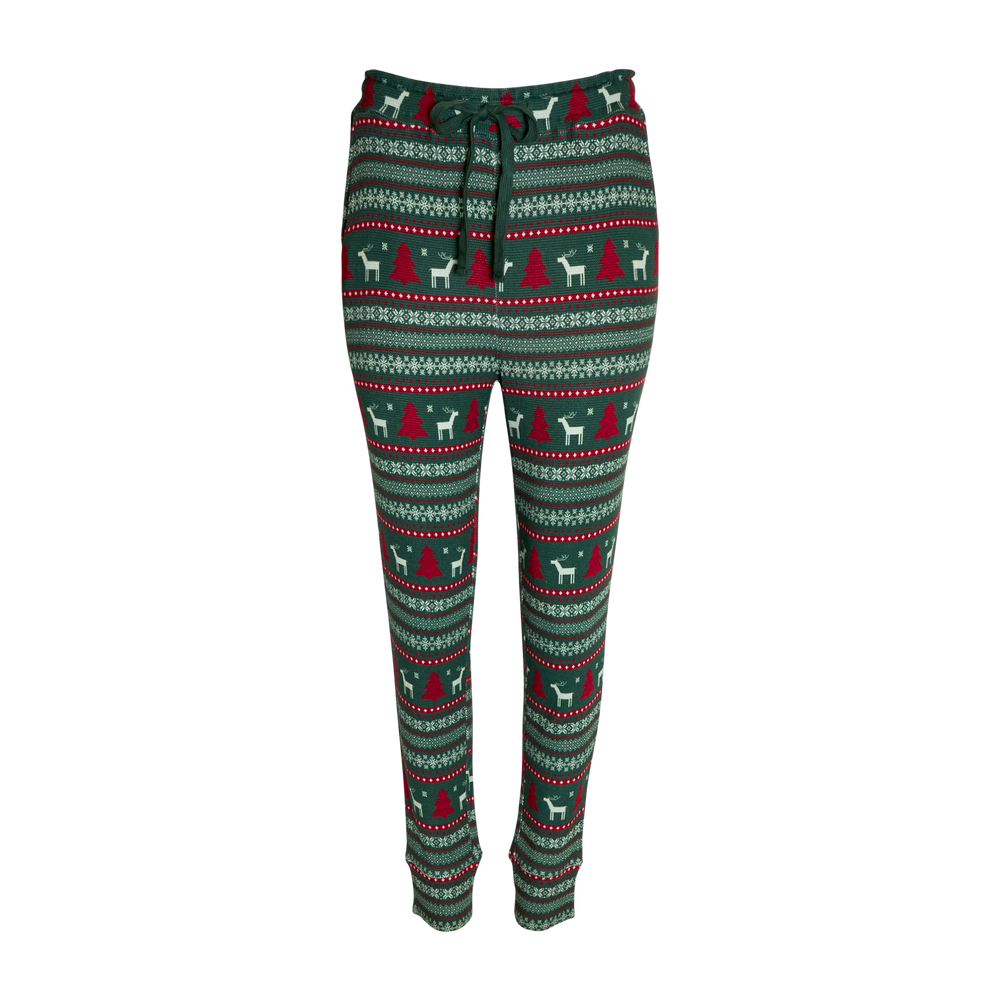 Holiday Fair Isle - Women's Top and Jogger Set