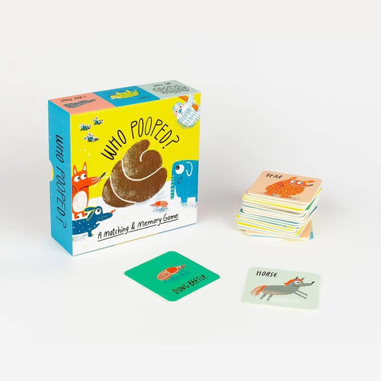 Who Pooped? A Matching & Memory Game