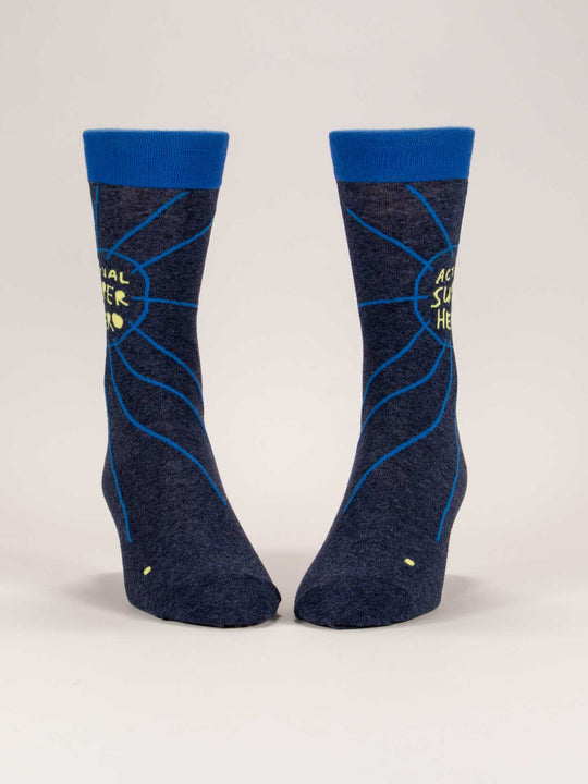 Actual Superhero Men's Crew Socks