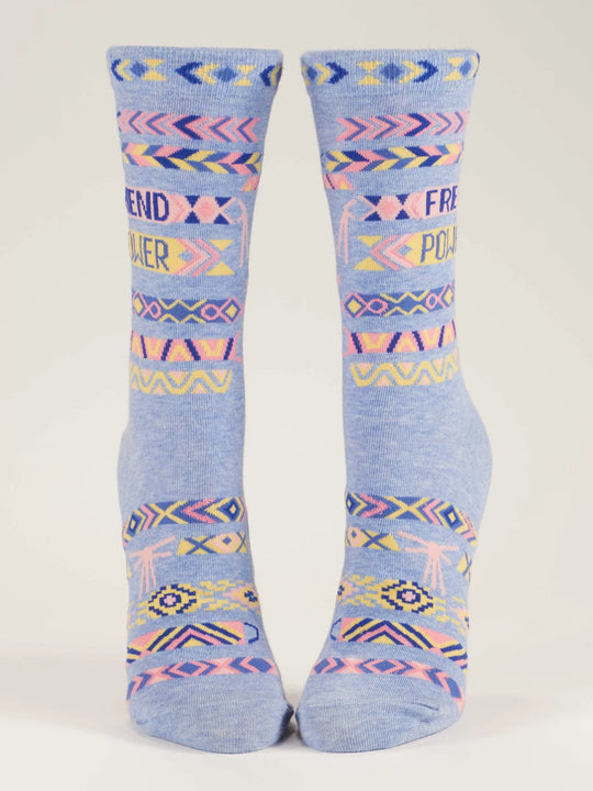 Friend Power Women's Crew Socks