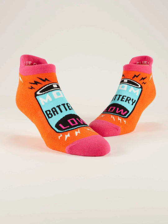 Mom Battery Sneaker Socks