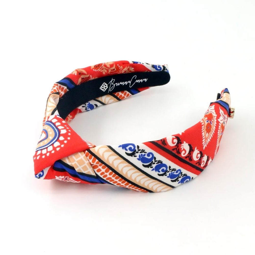 Children's Red Bandana Knotted Headband