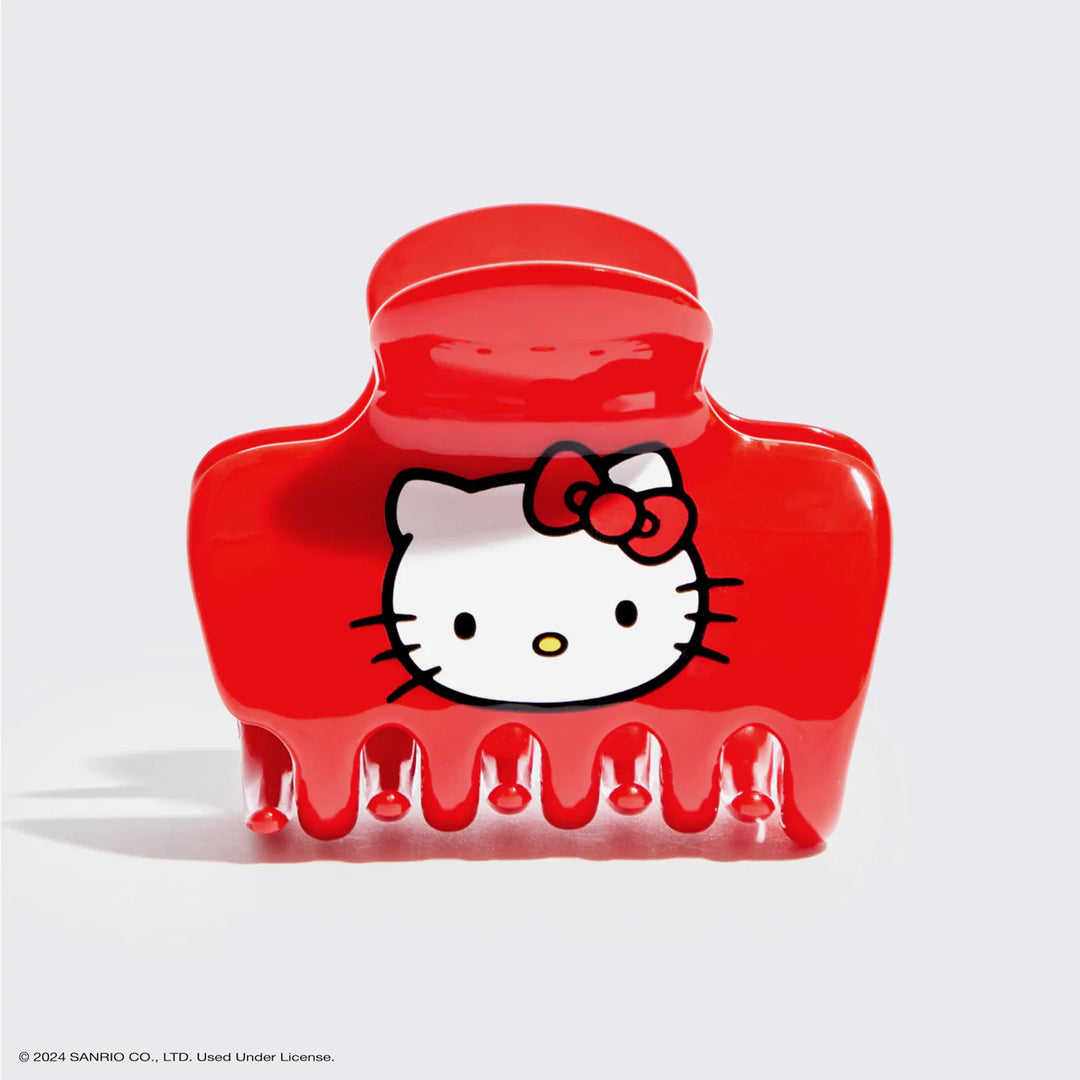 Hello Kitty Kitty Face Puffy Claw Clip