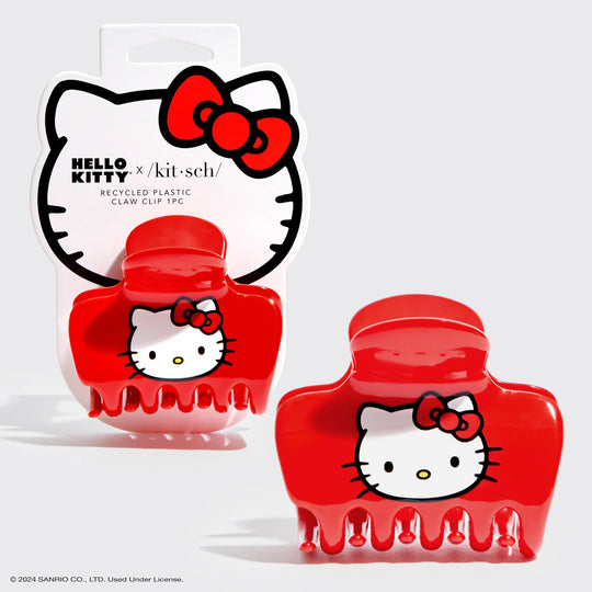 Hello Kitty Kitty Face Puffy Claw Clip