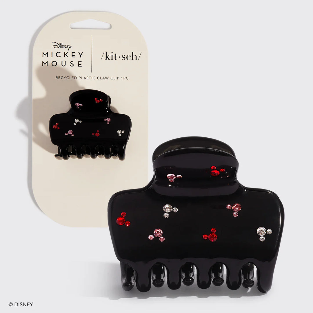 Mickey and Minnie Black Cloud Claw Clip