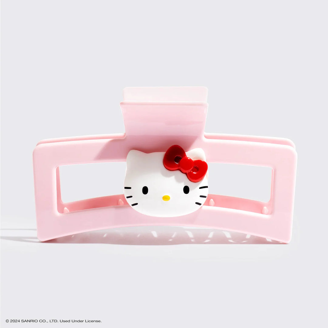 Hello Kitty Jumbo Open Kitty Face Claw Clip