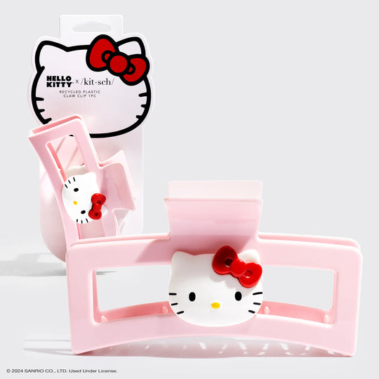 Hello Kitty Jumbo Open Kitty Face Claw Clip