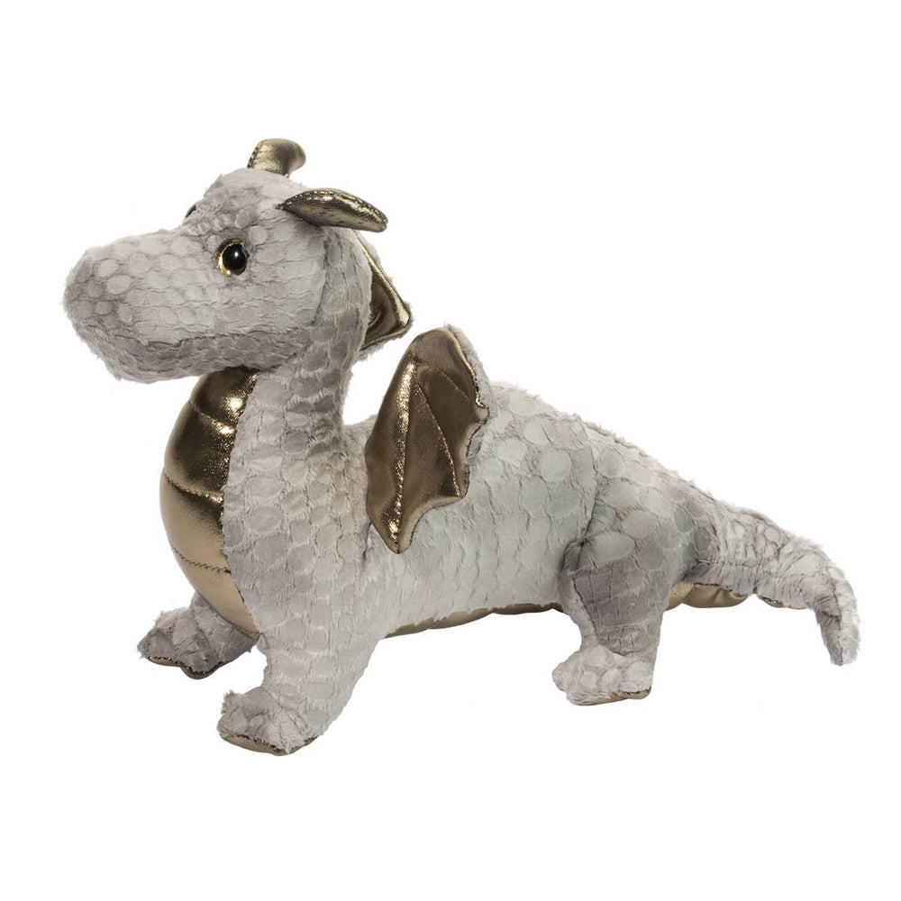 Hydra Silver Dragon Plush