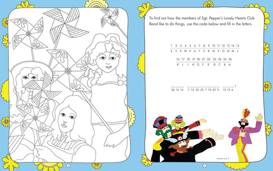 "The Beatles - Yellow Submarine: A Creative Experience" Activity Book