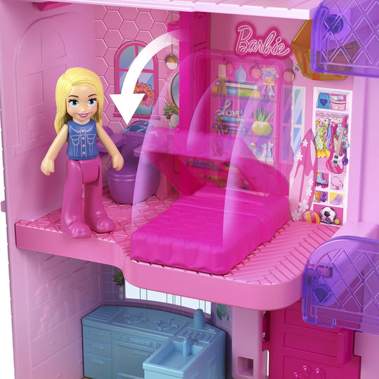 Barbie Dreamhouse Polly Pocket Compact Playset