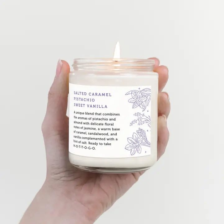 H-O-T-T-O-G-O Scented Candle