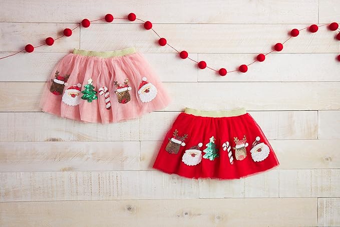 Pink Christmas Sequin Tutu