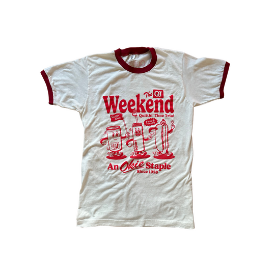 The Weekend Okie Staple Ringer Tshirt