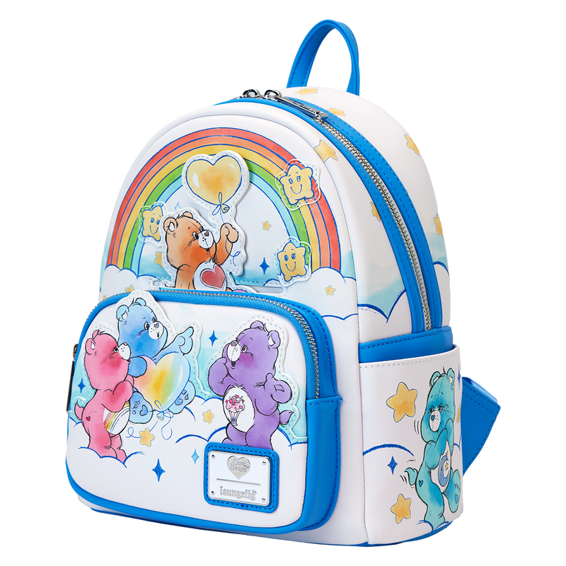 Loungefly - Care Bears Care-A-Lot Rainbow Mini Backpack