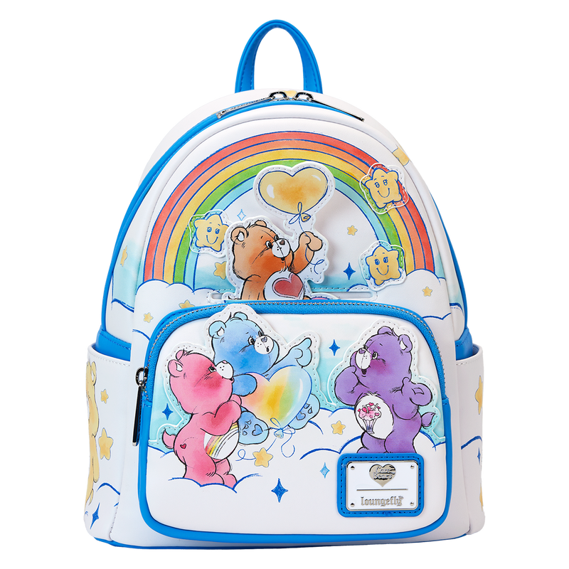 Loungefly - Care Bears Care-A-Lot Rainbow Mini Backpack