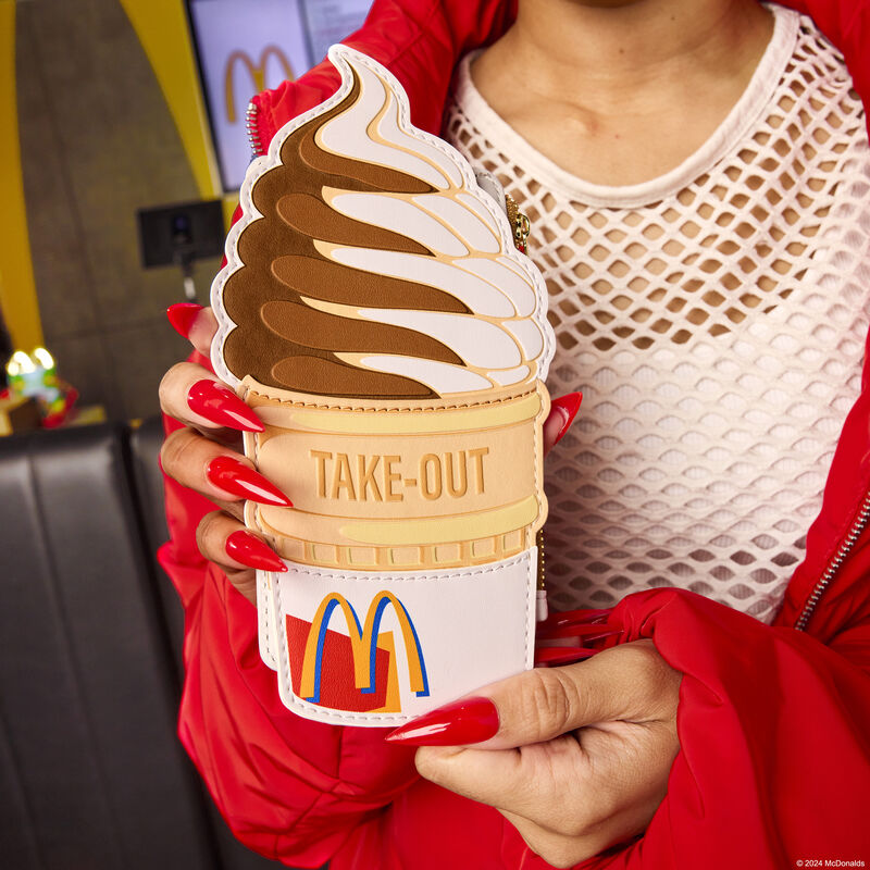 Loungefly - McDonald's Soft Serve Ice Cream Cone Cardholder