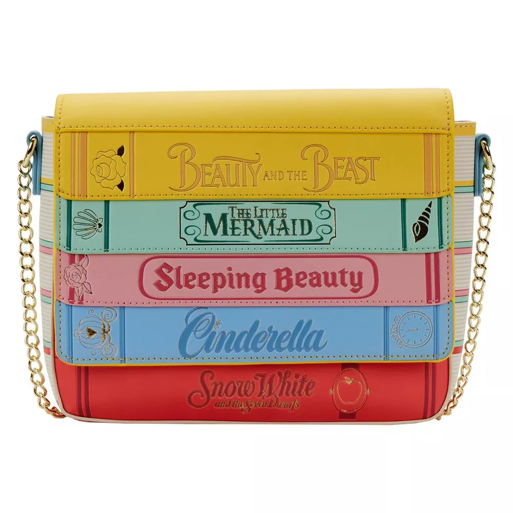 Loungefly - Disney Princess Classic Books Crossbody Purse