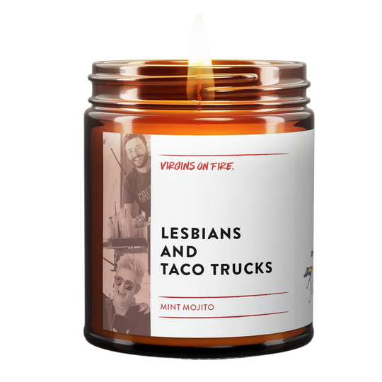 Lesbians & Taco Trucks Candle