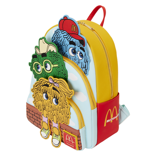 Loungefly - McDonald's Fry Guys Triple Pocket Loungefly Mini-Backpack