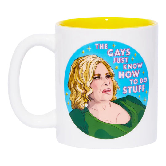 Jennifer Coolidge "The Gays Just Know" Mug