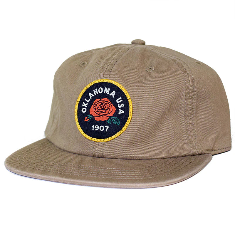 Oklahoma Rose Patch Hats