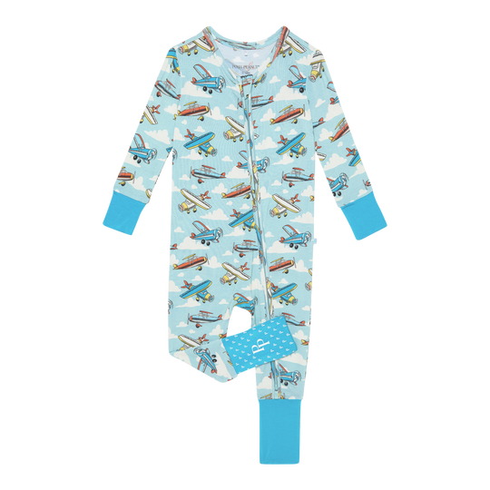 Posh Peanut - Posh Planes Convertible One Piece