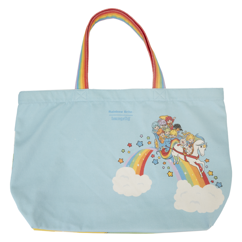 Rainbow Brite Canvas Tote Bag