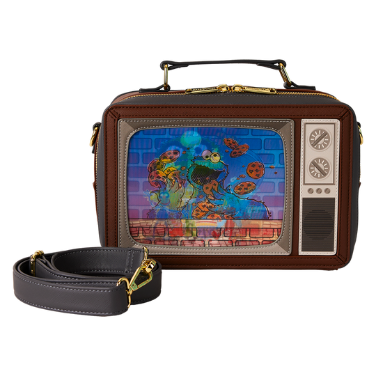 Loungefly - Seasame Street Lenticular Retro TV Crossbody Bag