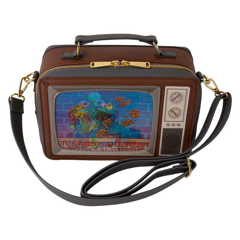 Loungefly - Seasame Street Lenticular Retro TV Crossbody Bag