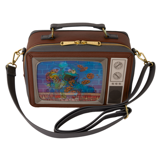 Loungefly - Seasame Street Lenticular Retro TV Crossbody Bag