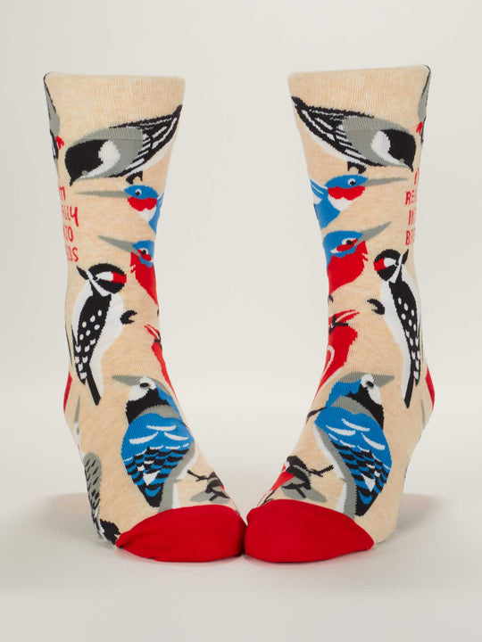 Really Into Birds Men's Socks