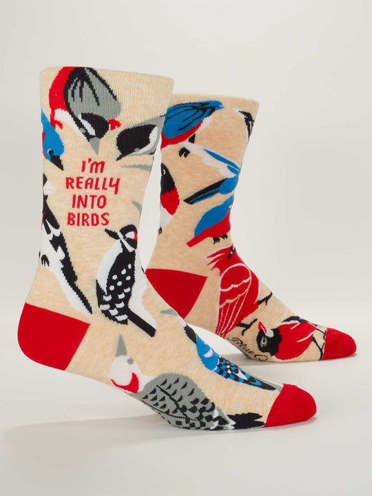 Really Into Birds Men's Socks