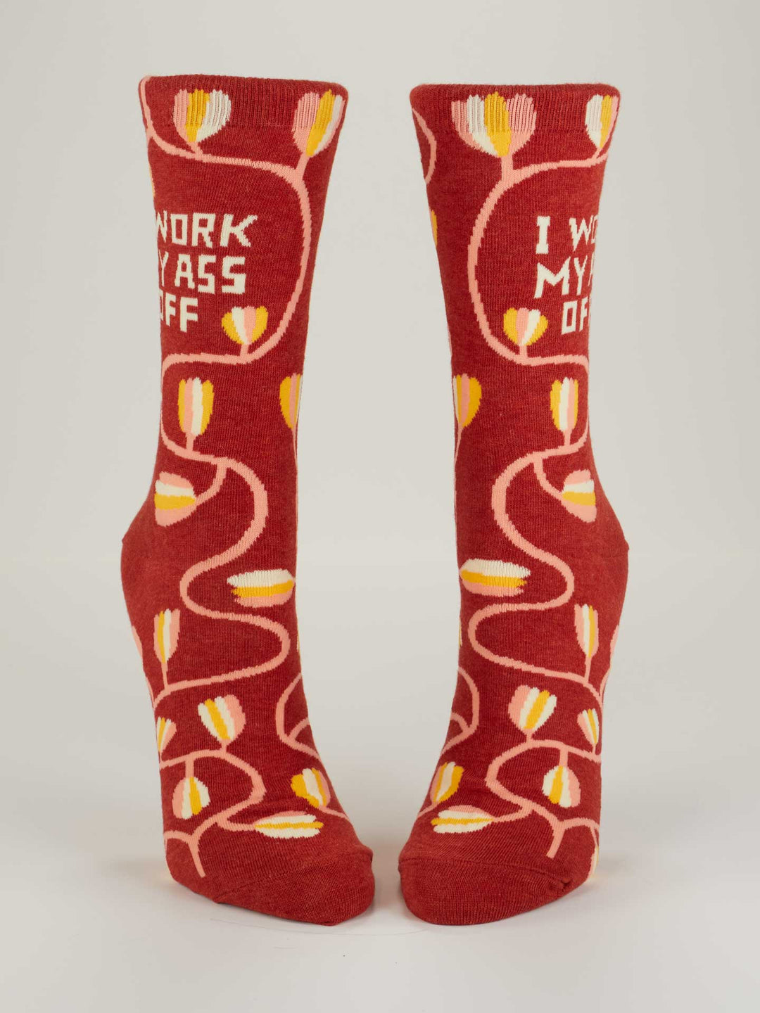 Work My Ass Off Women's Crew Socks