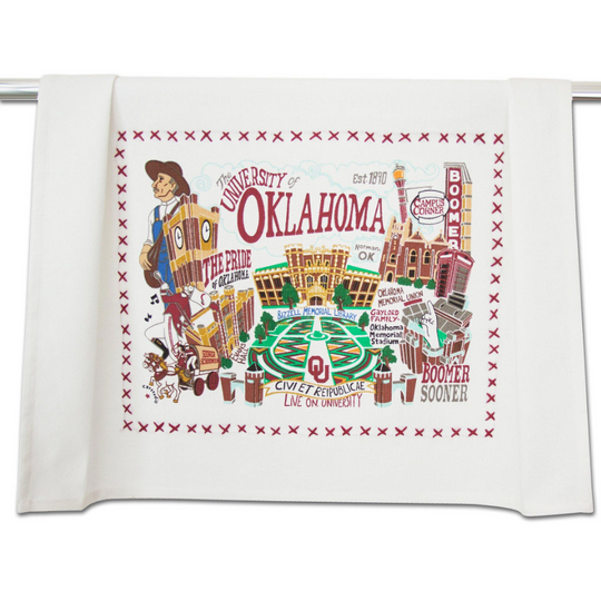 University of Oklahoma Collegiate Dish Towel