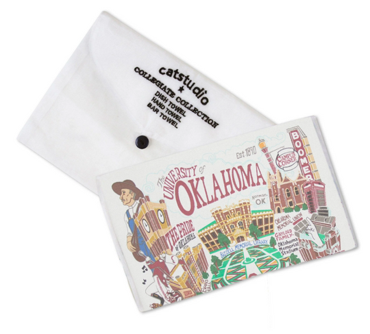 University of Oklahoma Collegiate Dish Towel