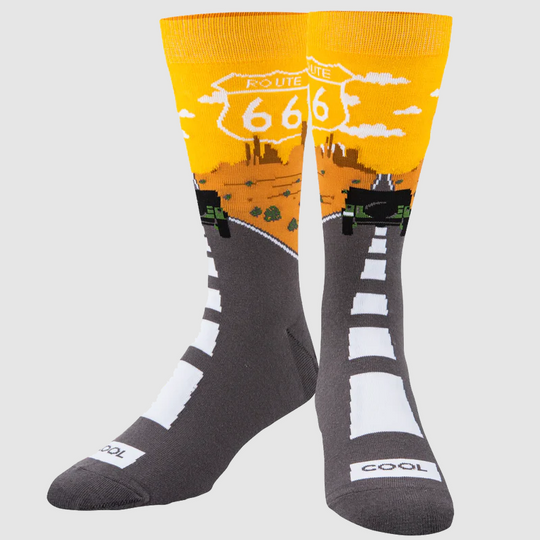 Route 66 Socks Jeep