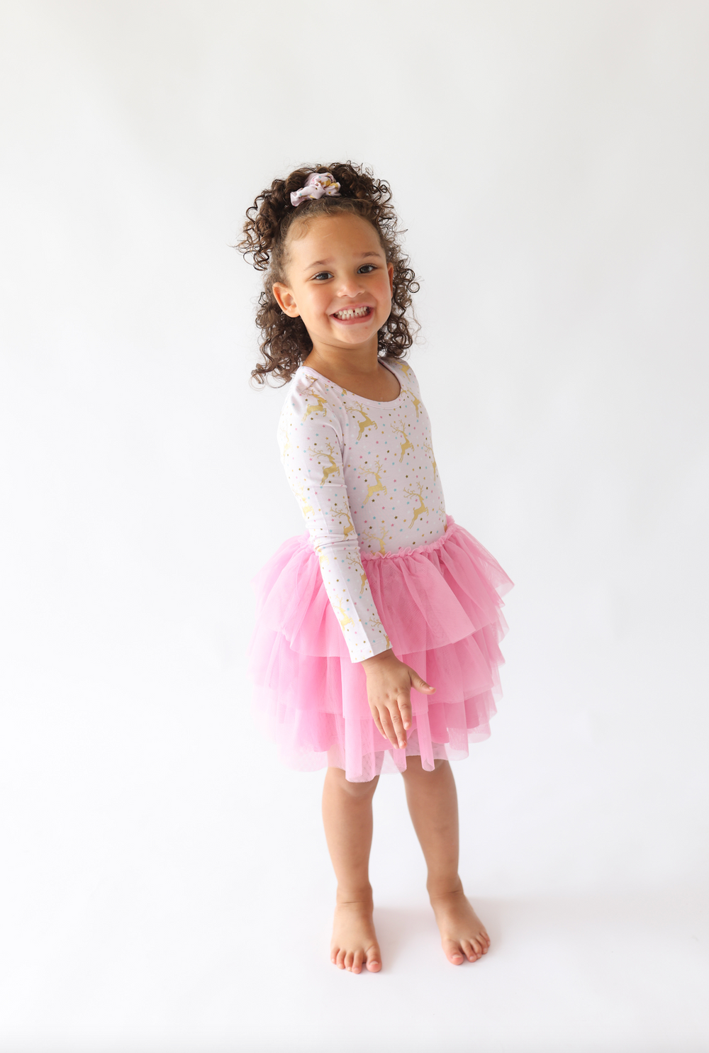 Ryleigh - Long Sleeve Tulle Dress