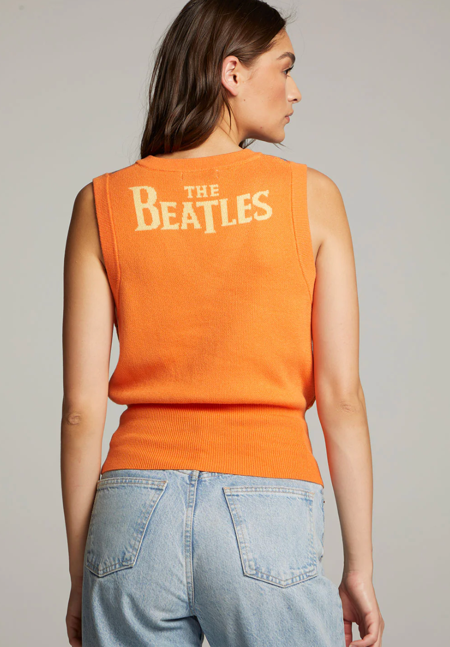 The Beatles Retro Tank Sweater