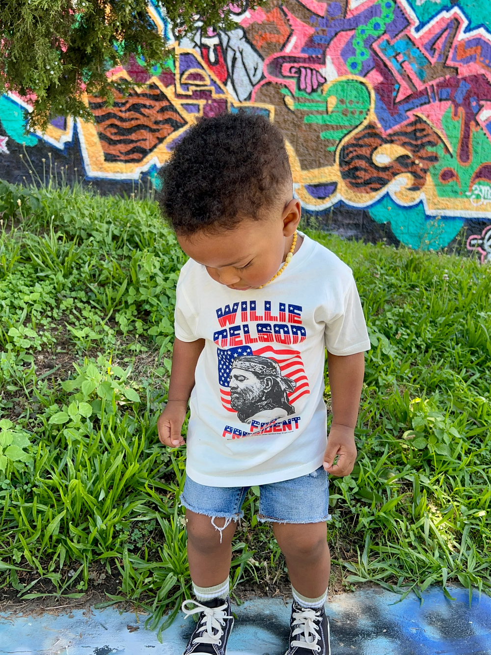 Willie for President Kid's Tshirt