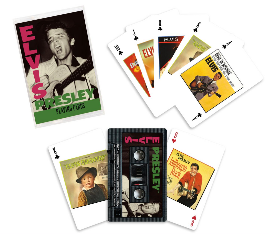 Elvis Presley Cassette Playing Cards