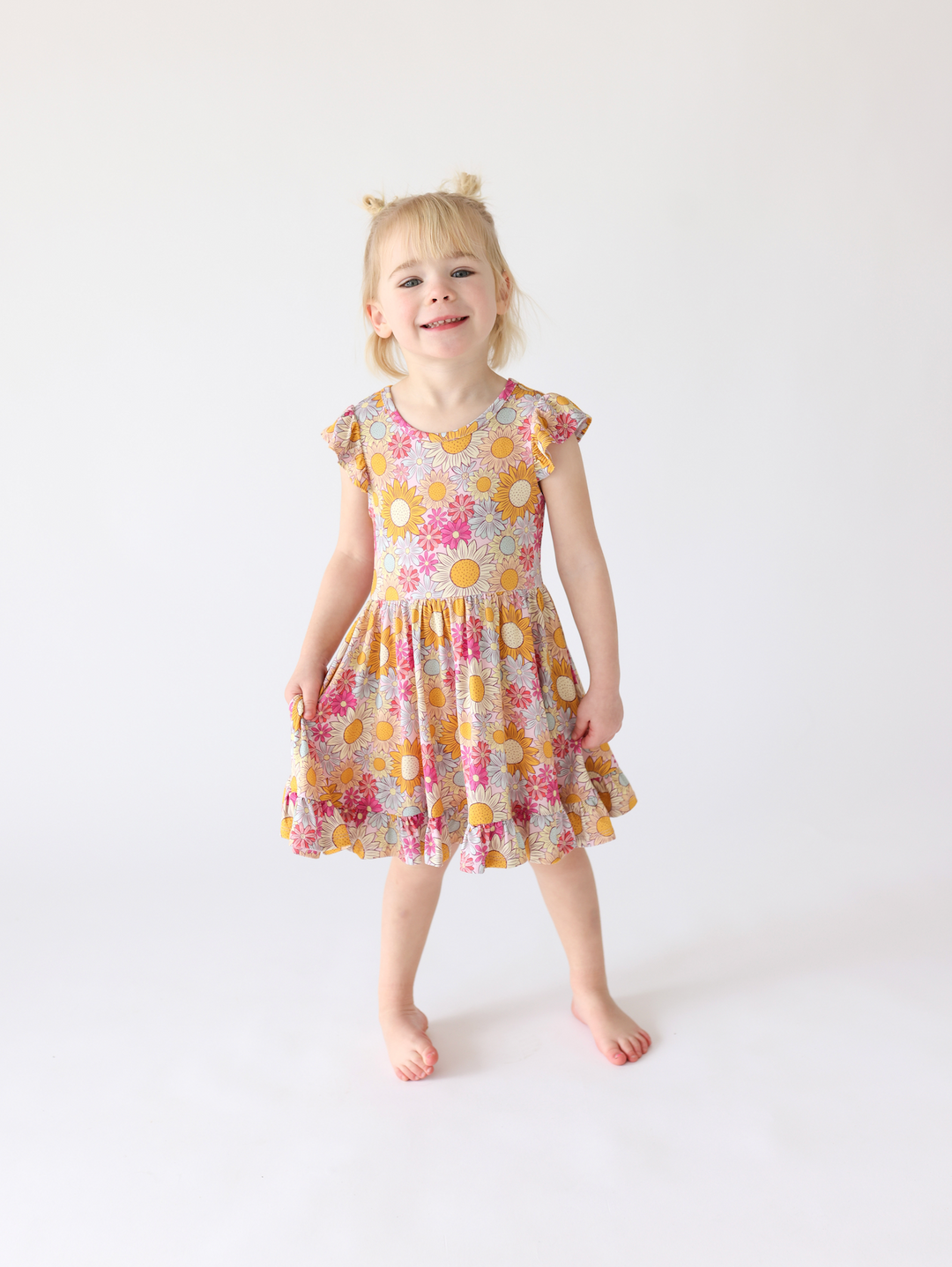 Posh Peanut - Rosalinda Ruffled Twirl Dress