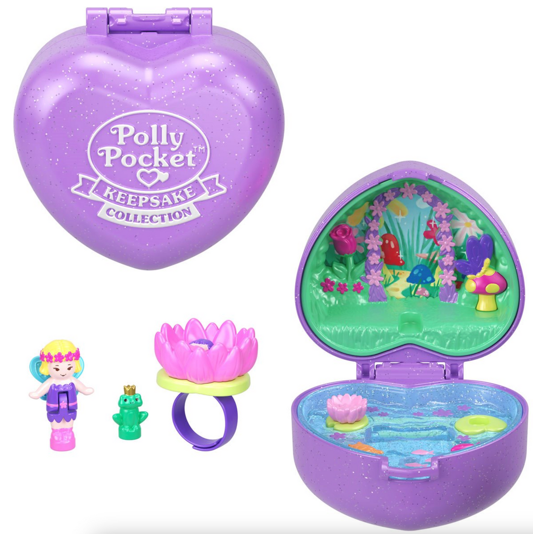 Polly Pocket Keepsake Collection Heritage Ring Box