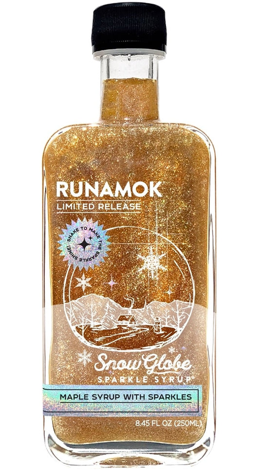 Snow Globe Sparkle Maple Syrup