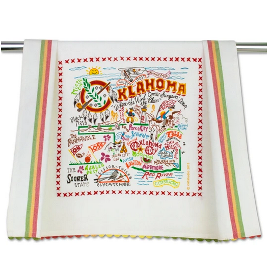 Oklahoma Dish Towel