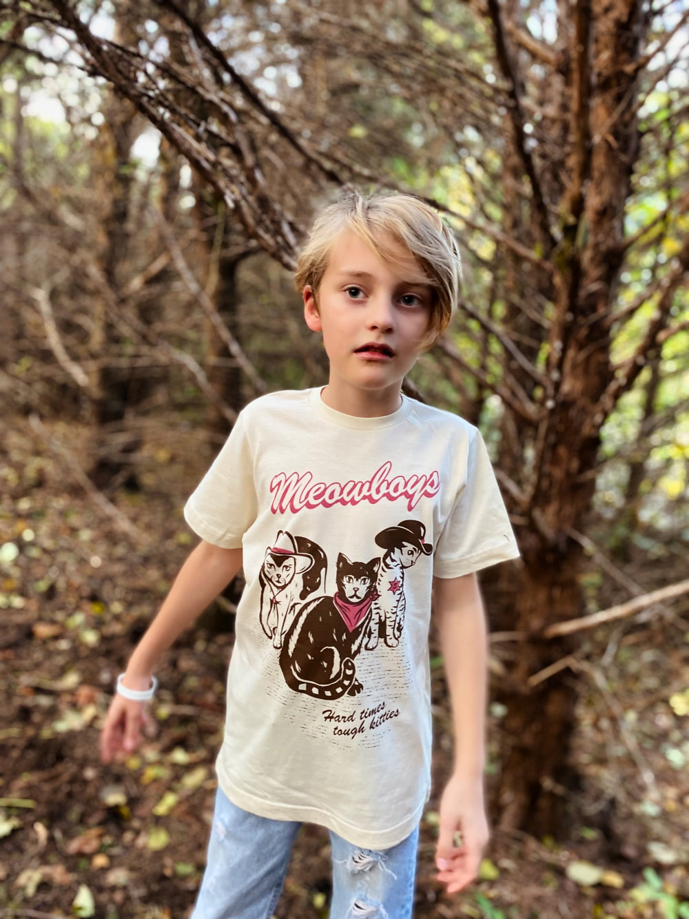 Kid's Meowboys Tshirt